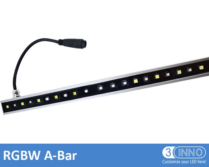 Aluminium LED Tube LED Röhre RGBW DC12 Aluminium Bar 24V DMX Bar Aluminium Lichtleiste RGBW lineare Bar lineare Bar Beleuchtung DMX Aluminium Bar RGBW LED Bar 3D LED-Streifen