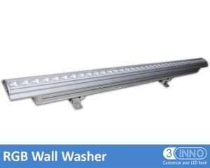 Außenwandwaschbeleuchtung O.6M Wand-Unterlegscheiben-Licht DMX-Wand-Unterlegscheiben-Beleuchtung Außen-LED-Wand-Unterlegscheibe IP68 Lineare LED-Flutlicht-Wand-Unterlegscheibe RGB-Wand-Wäschelicht LED-Wand-Unterlegscheibe LED-Wand-Licht-lineare Wand-Unterlegscheibe