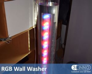 RGB LED Wall Washer architektonische Beleuchtung Wand waschen Beleuchtung LED Fassade Cree LED-Wand Unterlegscheibe 1M Wall Washer leichte dekorative Außenleuchten programmierbare LED Beleuchtung leuchtet Cree LED außen Beleuchtung
